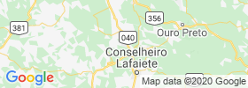 Congonhas map